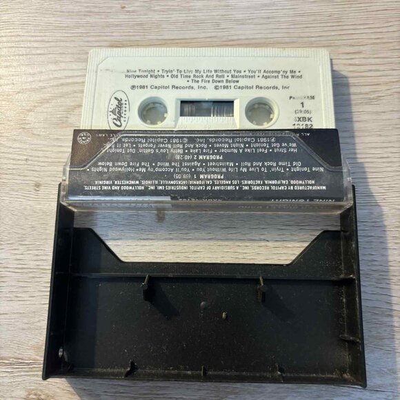 Vintage Bob Seger & The Silver Bullet Band, Nine Tonight Cassette Tape - Picture 4 of 6